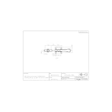 DE-STA-CO 215-USS Horizontal Handle Hold Down Action Clamp