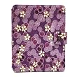 JAVOedge Cherry Blossom Axis Case for the Apple iPad (Twilight Purple)