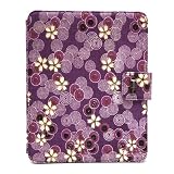 JAVOedge Cherry Blossom Axis Case for the Apple iPad (Twilight Purple)