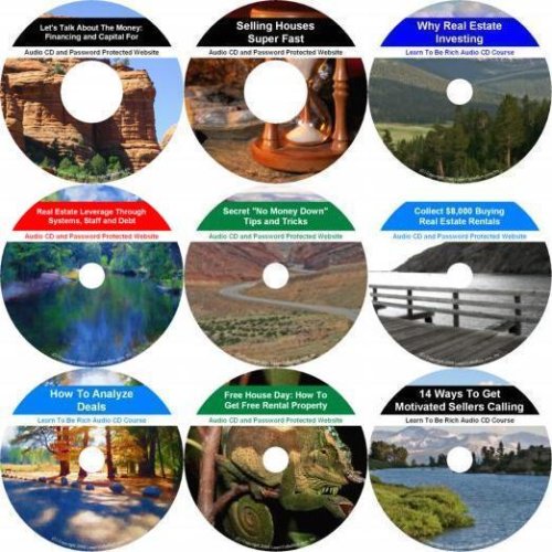 The Advanced No Money Down, Wealth Generating, Self Paced Real Estate Mentoring System on 9 CDs