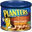 Planters Deluxe  Whole Cashews Honey Roasted, 9.5-Ounce Units (Pack of 3)