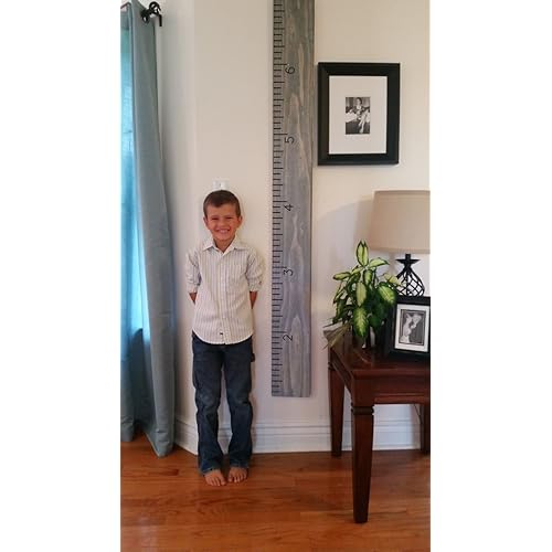 hand routed wooden ruler growth chart great for measuring kids height oversized measuring stick giant ruler unique gift