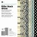 Hero Arts Rubber Stamps 6-Inch by 6-Inch Little Black Dress Paper Pad, Basic Grey