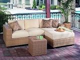 WhiteCraft Montecito Wicker Sectional Set