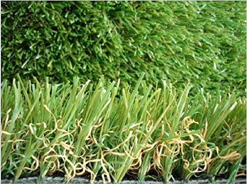 2'x5' Synthetic Turf Artificial Fake Grass lawn Rubber Backed With Drainage Holes
