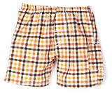 Charlie Rocket Baby-boys Infant Mini Check Short