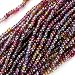 Czech Seed Beads Mix 11/0 "Vineyard" Purple, Mauve, Amber One Half Hank