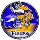 NFL Minnesota Vikings 18-Inch High Definition Clock