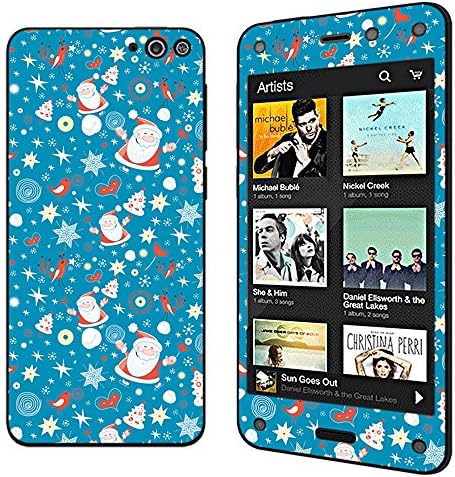 Seeme Full Body Vinyl Decal Protective Sticker Skin for Amazon Fire Phone (Christmas snowflake)