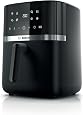  Bosch Heißluftfritteuse Serie 4, XL Air Fryer, schwarz, 6,1L