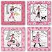 Jet Set - Set by Jennifer Brinley 10"x10" Art Print Poster