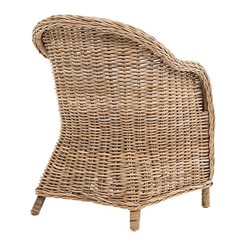 Korbsessel "Lordi" mit Auflage, Rattangeflecht von PureDay bei