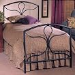 Morgan Bed Textured Black Full