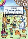 First Thanksgiving Sticker Activity Book (Dover Little Activity Books Stickers)