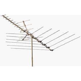 Click here to buy Channel Master 3018 Mid-range outdoor rooftop UHF VHF FM HDTV antenna by Channel Master.
