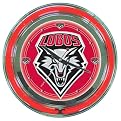 New Mexico University Neon Clock - 14"