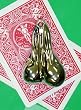 Poker Card Cover Guard Weight Truck Nuts Key Chain Fob