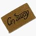 Kitchen & Housewares : 'Come In' / 'Go Away' Doormat