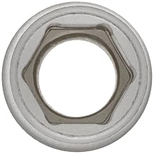 Wera Zyklop 8790 HMB 3/8" Socket, Hex head 7/16" x Length 29mm