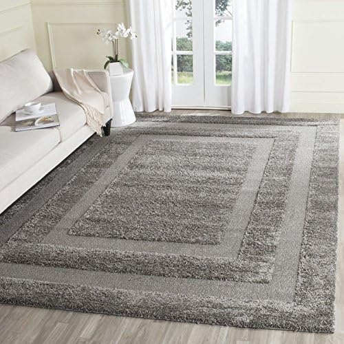 Safavieh Ultimate Dark Grey Shag Rug (8' x 10')