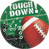 Football Frenzy Dinner Plates Party Accessory 50 piece