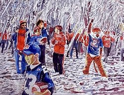 Auburn Painting - Toomers Corner