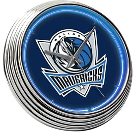 Dallas Mavericks Neon Clock