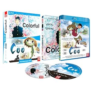 Collection Keiichi Hara : Colorful + Un été avec Coo 2 Bluray [Blu-ray]