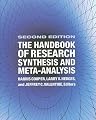 The Handbook of Research Synthesis and Meta-Analysis