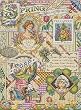 Spring Sampler Counted Cross Stitch Kit - 12"X16" 14 Count