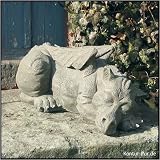 Eigenschaften Fiona Jane Scott / Devonshire Stone  / Devonshire Skulptur - Snoozy - Drache