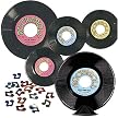 Rock and Roll Decor Decorating Set