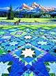 MINI - Mountain Vigil Mini 7x9 100pc Jigsaw Puzzle by Rebecca Barker