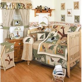 Kids Line Zanzibar Cotbed or Cot 6 Piece Bedding Set