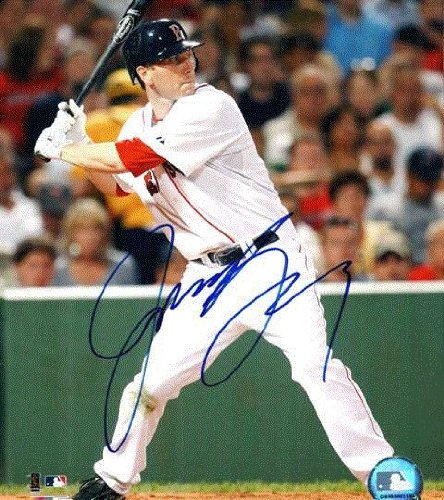 Autographed/Hand Signed Jason Bay Boston Red Sox 8x10 Photo