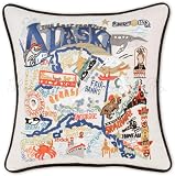 Alaska Decorative Embroidered Throw Pillow. Free Shipping!