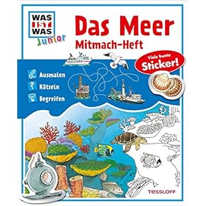 Mitmach-Heft Das Meer: Ausmalen, Rätseln, Begreifen