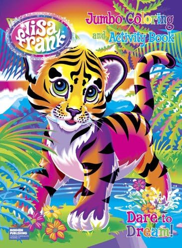Kappa Books Publishers Llc Kappa Publication 111773 Lisa Frank Jumbo Coloring & Activity Book