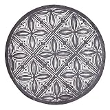 Set of 4 Lawn and Garden Stepping Stones - 3 Colors - Orbit DesignChoose Stone Color:... by Amco