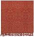 Hand Woven Elegant Jacquard 55% Cotton / 45% Rayon Tablecloth 60x60 Inches