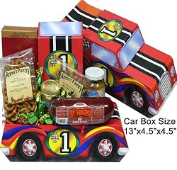 Victory Lap Nascar Race Car Gift Box of Sausage & Snacks