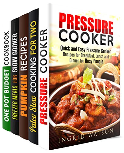 Yummy Meals Box Set (5 in 1): Healthy One Pot Dishes for Busy People (Low-Carb Instant Pot)