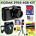 Kodak EasyShare Z950 12MP Digital Camera + 4GB Accessory Kit