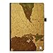 Fintie iPad Air 2 Case - 360 Degree Rotating Stand Case with Smart Cover Auto Sleep / Wake Feature for Apple iPad Air 2 (iPad 6) 2014 Model, Vintage Map