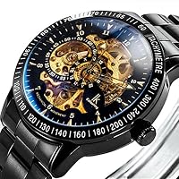 Alienwork IK mechanische Herren-Uhr Auto...