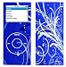 Blue whirls - Lapjacks skin for Apple iPod nano 2nd generation