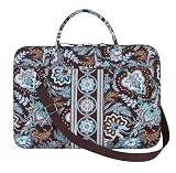 Vera Bradley Laptop Portfolio Java Blue