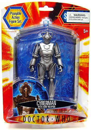 61Eqkee5gKL Doctor Who Underground Toys Series 2 Action Figure Cyberman