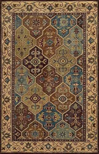 Rizzy Rugs Contemporary Rectangle Area Rug 8'x10' Multi Color Maison Collection