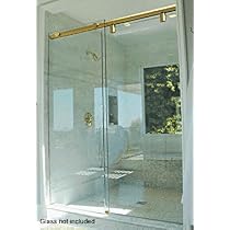 CRL 84 Polished Brass Hydroslide 180 Degree Standard Sliding Shower Door Kit